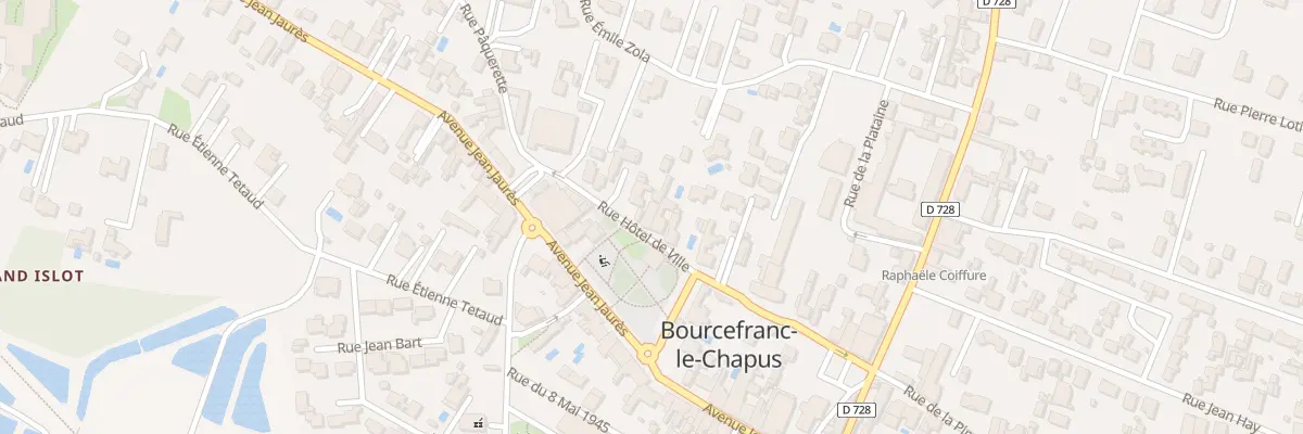 Plan du 19 Rue de l’Hôtel de Ville à Bourcefranc-le-Chapus