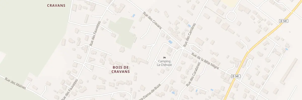 Plan du 3A Rue de Cravans aux Mathes