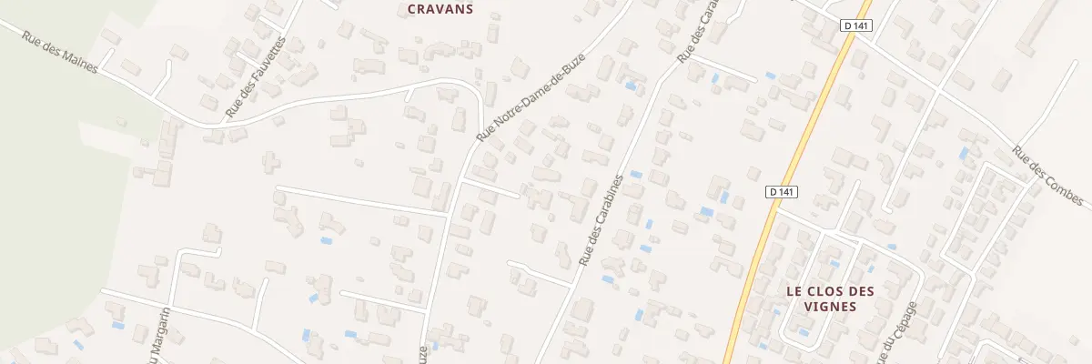 Plan du 19 Rue des Carabines aux Mathes