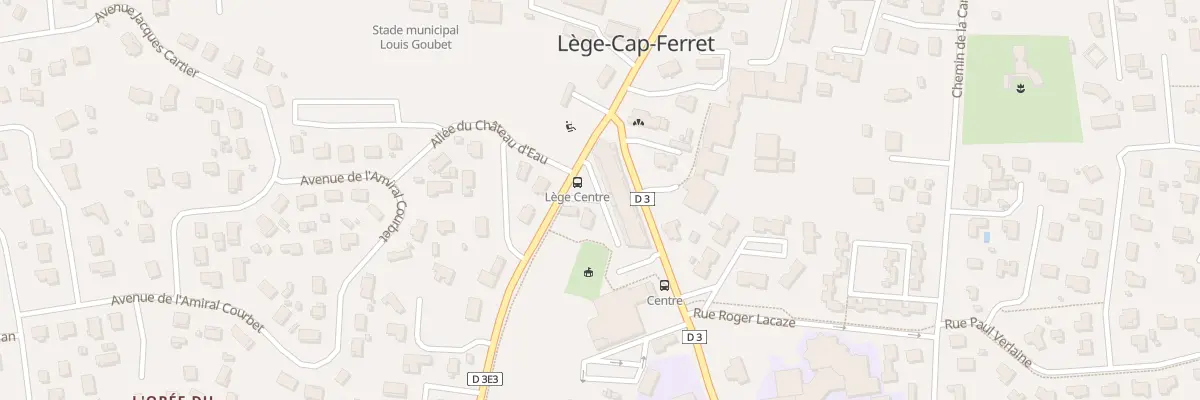 Plan du 71 Av de la Mairie à Lège-Cap-Ferret