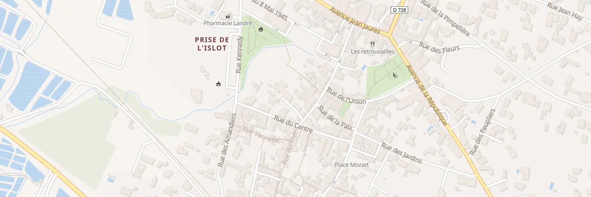 Plan du 25 Rue Gambetta à Bourcefranc-le-Chapus