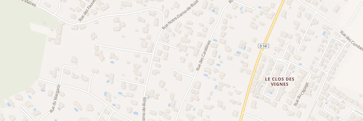 Plan du 15 Rue des Carabines aux Mathes