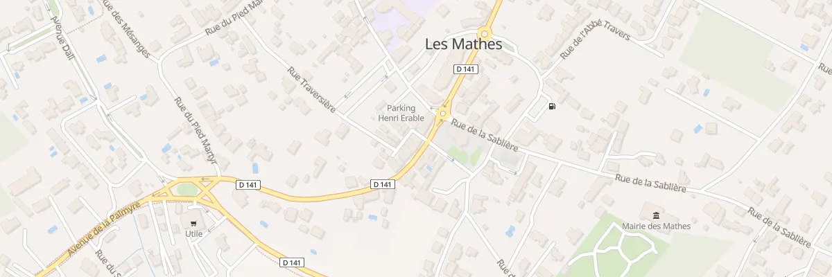 Plan du 6 Rue du Clapet aux Mathes