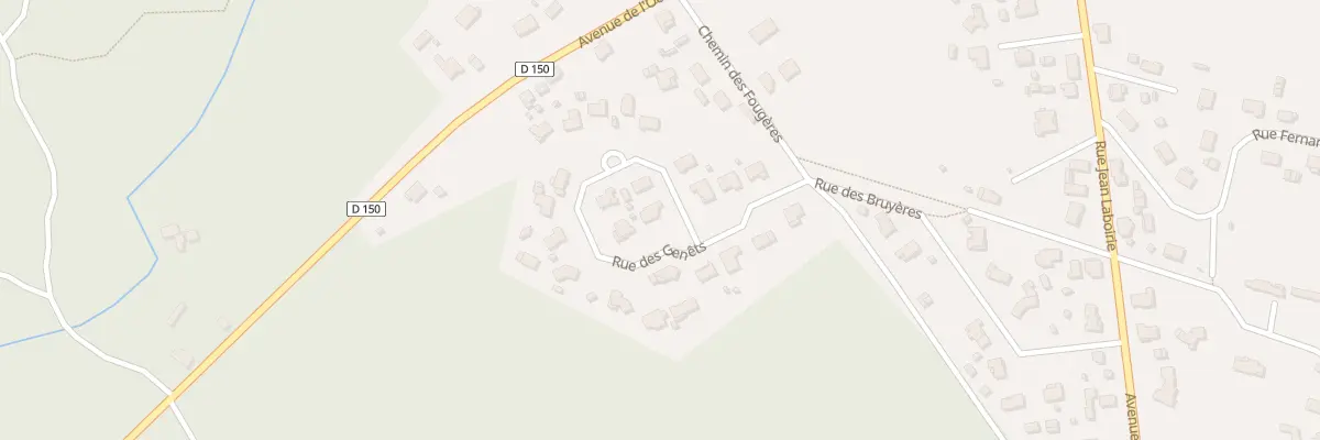 Plan du 143 Rue des Genêts à Herm