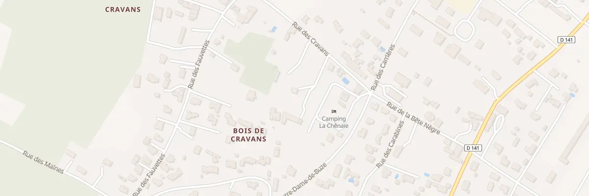 Plan du 3 Rue de Cravans aux Mathes