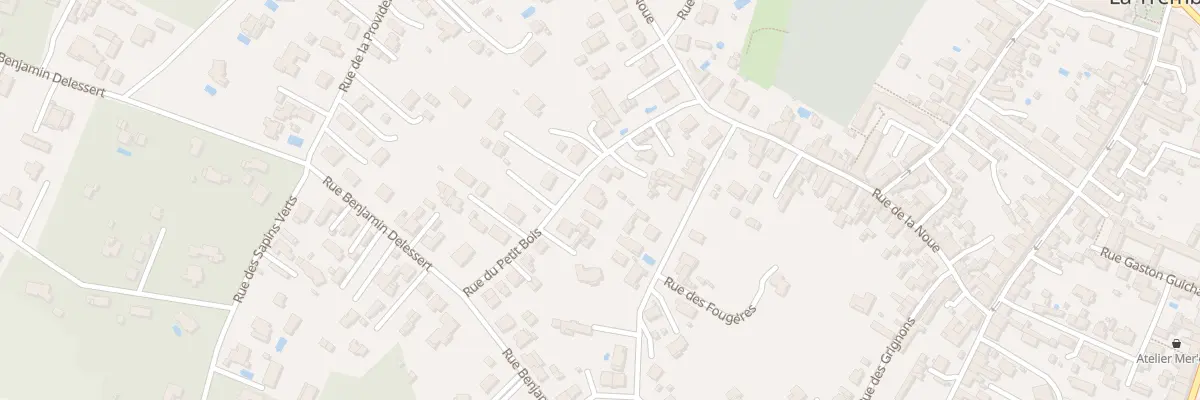 Plan du 9 Rue du Petit Bois à La Tremblade