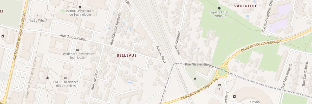Plan du 176 Rue de Roux à La Rochelle