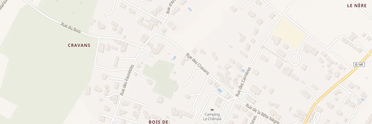 Plan du 7 Rue de Cravans aux Mathes