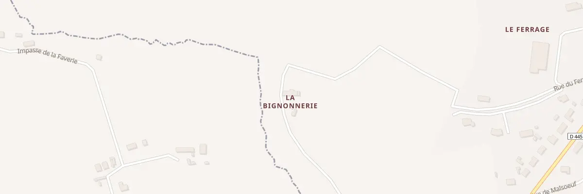 Plan du 5054 La Bignonnerie à Saint-Jean-de-Daye