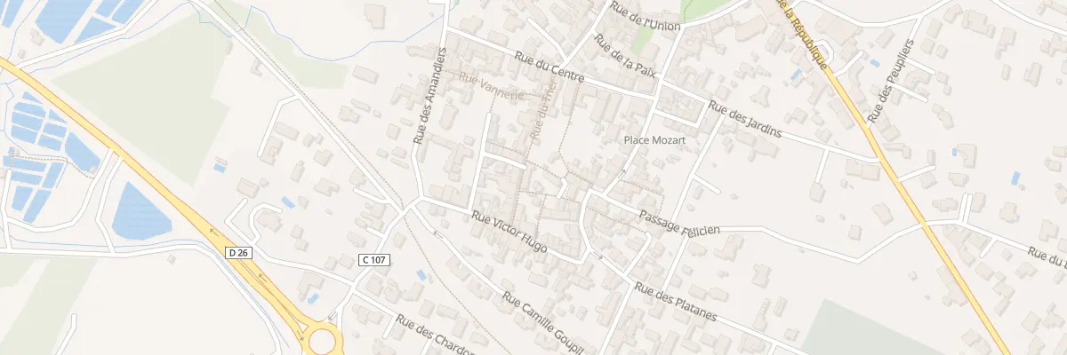 Plan du 8 Rue du Trier à Bourcefranc-le-Chapus