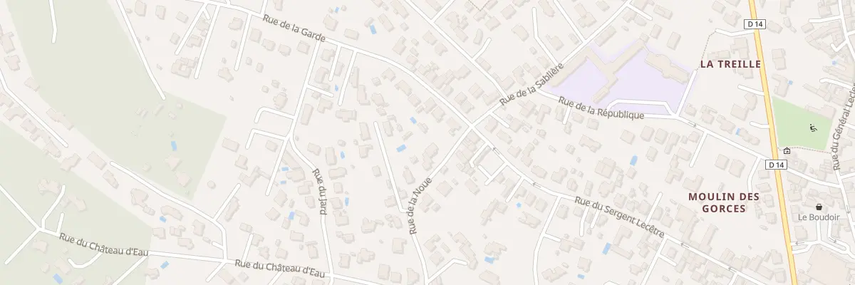 Plan du 67 Rue de la Noue à La Tremblade