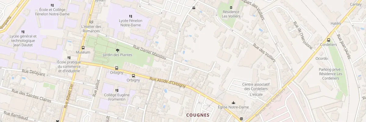 Plan du 4 Rue Amos Barbot à La Rochelle