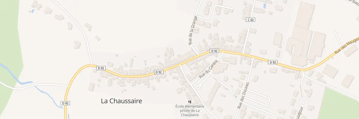 Plan du 38 Rue de Bretagne (La Chaussaire à Montrevault-sur-Èvre