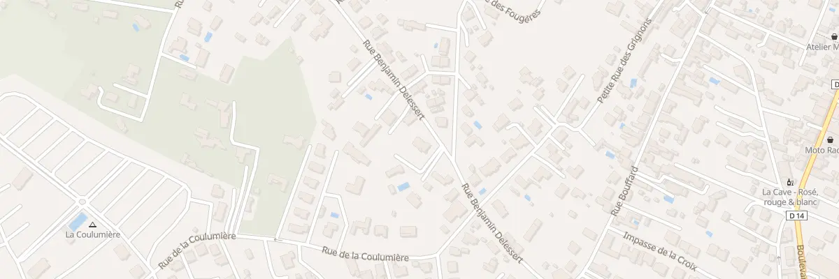 Plan du 7B Rue Benjamin Delessert à La Tremblade