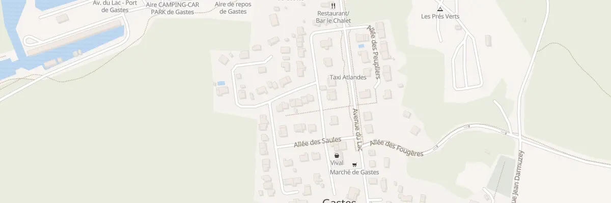 Plan du 19 All des Chénes à Gastes