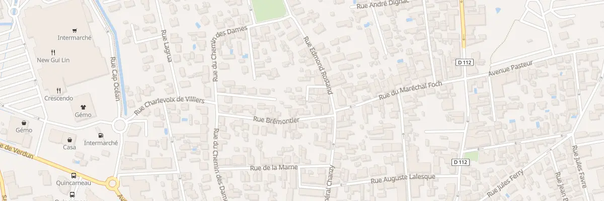 Plan du 11 Rue Edmond Rostand à La Teste-de-Buch
