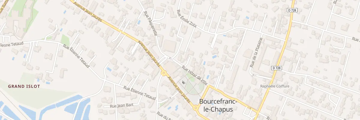 Plan du 29 Rue de l’Hôtel de Ville à Bourcefranc-le-Chapus
