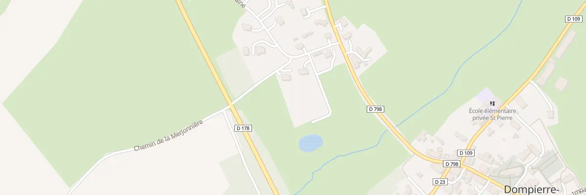 Plan du 5 Rue de la Jalaine à Luitré-Dompierre