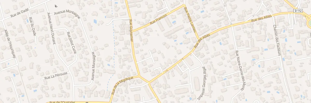 Plan du 21Q Rue Guynemer à La Teste-de-Buch