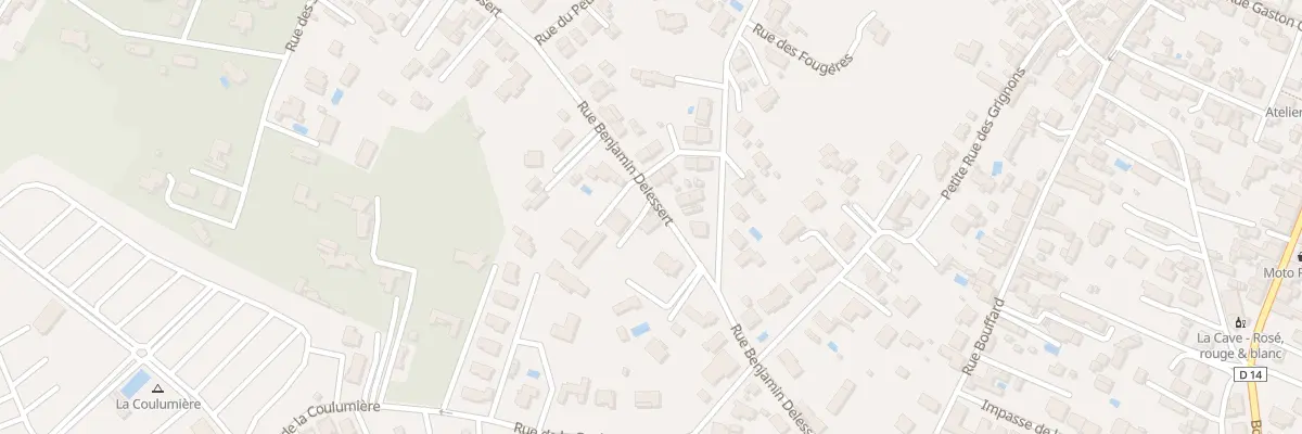 Plan du 9 Rue Benjamin Delessert à La Tremblade