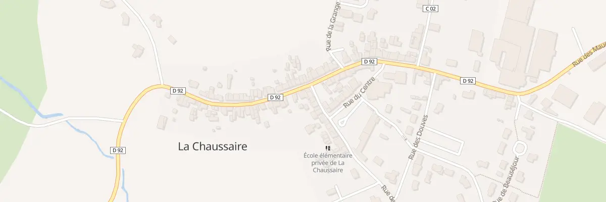 Plan du 17 Rue de Bretagne (La Chaussaire à Montrevault-sur-Èvre