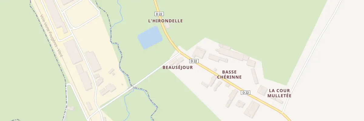 Plan du 5294 Beauséjour à La Selle-en-Luitré