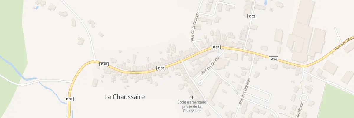 Plan du 42 Rue de Bretagne (La Chaussaire à Montrevault-sur-Èvre