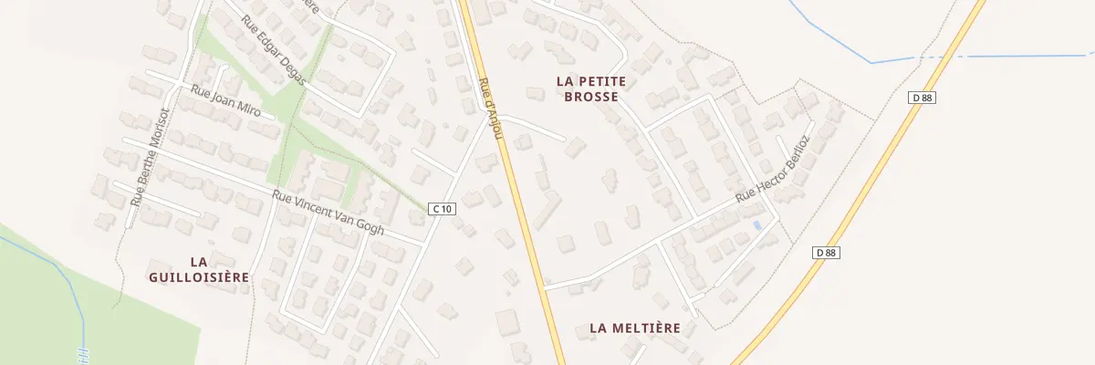 Plan du 69 Rue d’Anjou à Argentré-du-Plessis