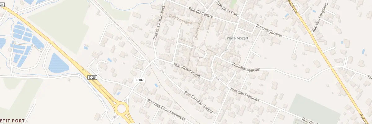 Plan du 23 Rue du Trier à Bourcefranc-le-Chapus