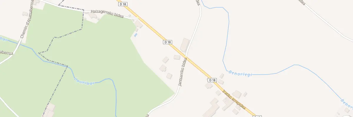 Plan du 7988 Bastide à Lecumberry