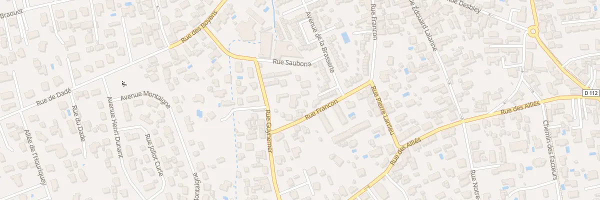 Plan du 13Q Rue Guynemer à La Teste-de-Buch