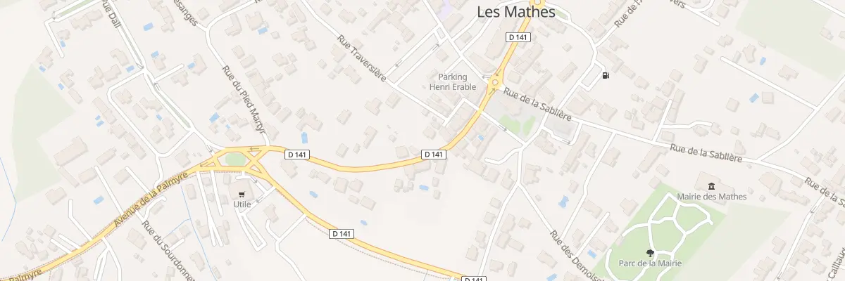 Plan du 16A Rue du Clapet aux Mathes