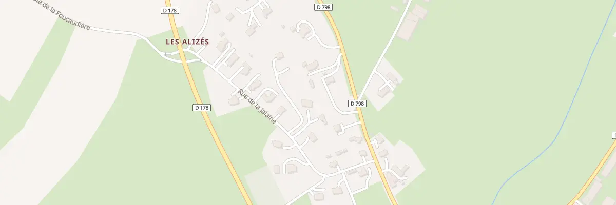 Plan du 6B La Jalaine à Luitré-Dompierre
