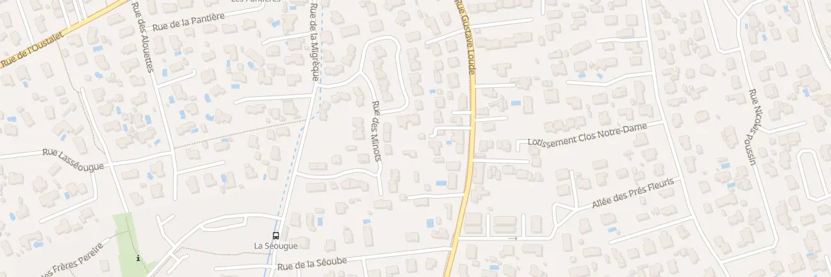 Plan du 14B Rue Gustave Loude à La Teste-de-Buch