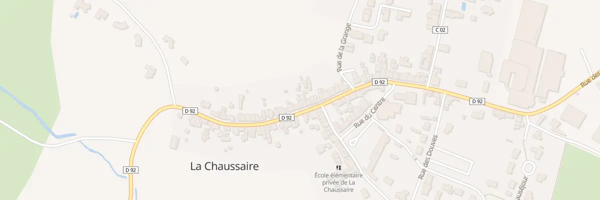 Plan du 48 Rue de Bretagne (La Chaussaire à Montrevault-sur-Èvre