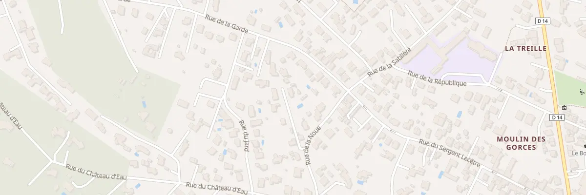 Plan du 57 Rue de la Noue à La Tremblade