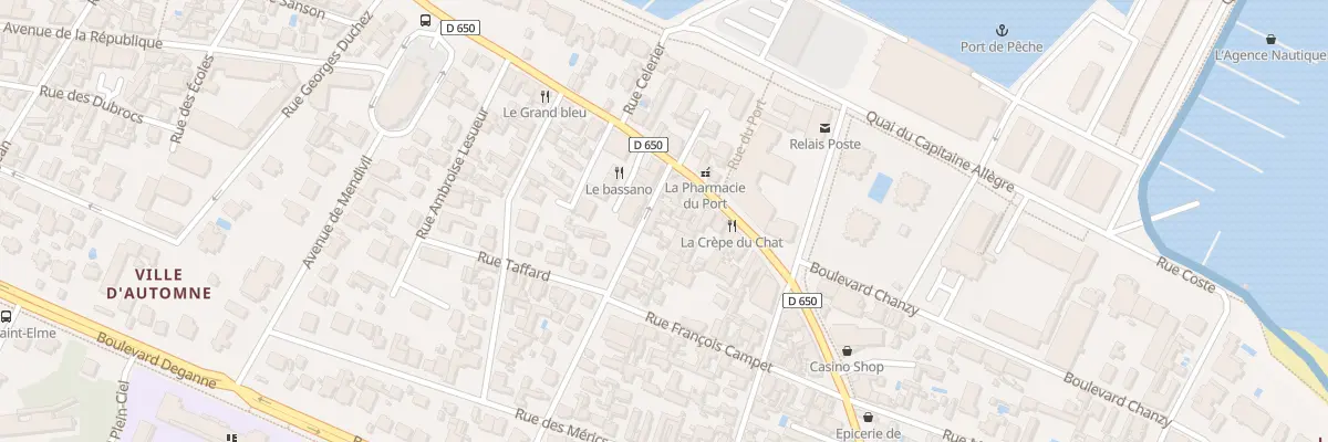 Plan du 10 Rue Thomas Lussan à Arcachon