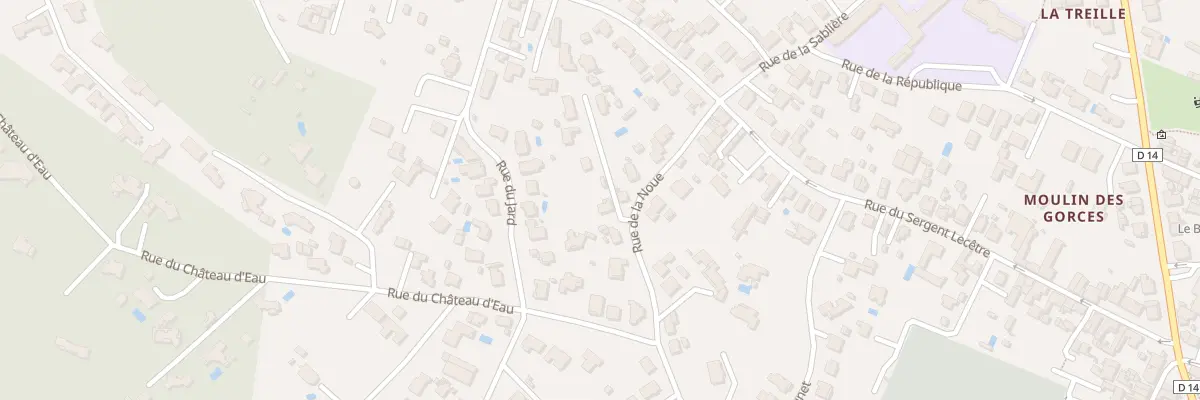 Plan du 55 Rue de la Noue à La Tremblade