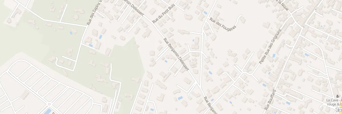 Plan du 13 Rue Benjamin Delessert à La Tremblade