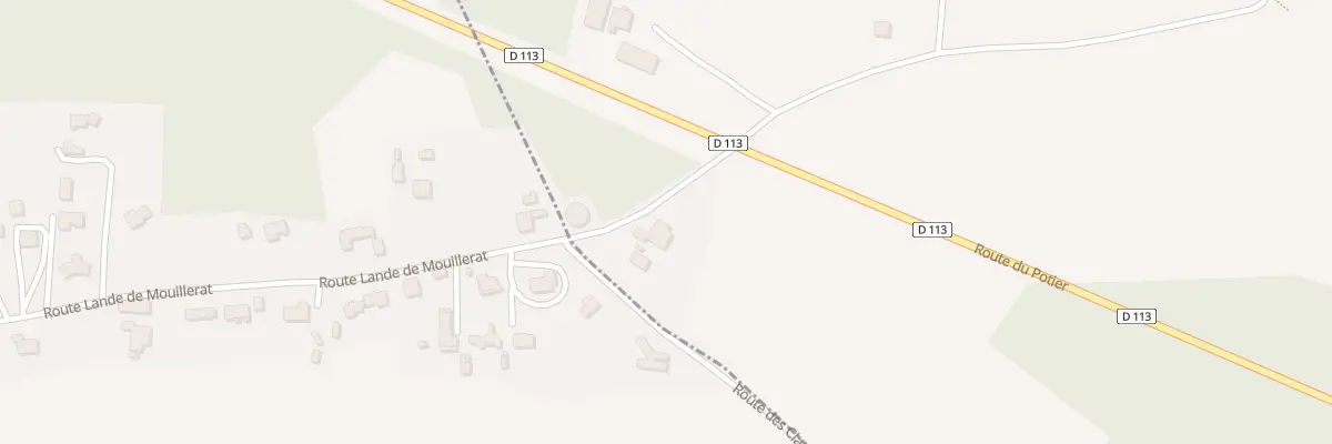 Plan du 55 Rte du Chateau d’Eau à Angoumé