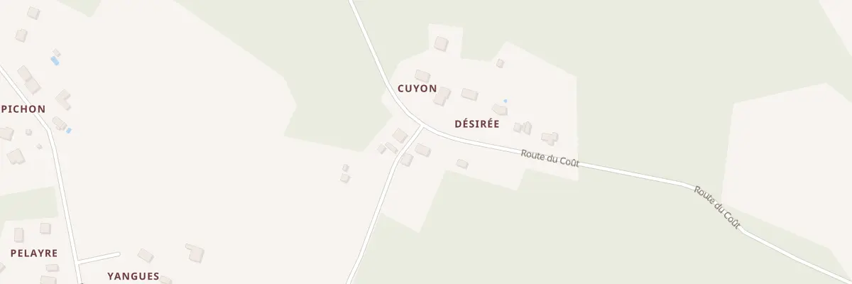 Plan du 306B Cuyon à Mézos