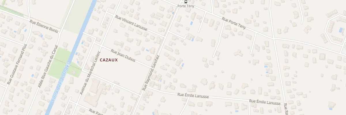 Plan du 28B Rue Raymond Sanchez Cazaux à La Teste-de-Buch