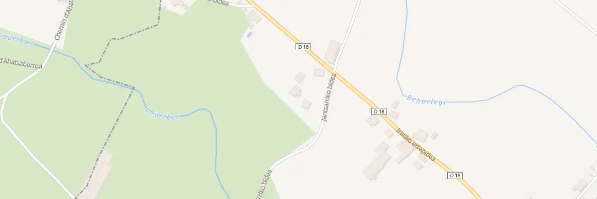 Plan du 60 Jantsarriko bidea à Lecumberry
