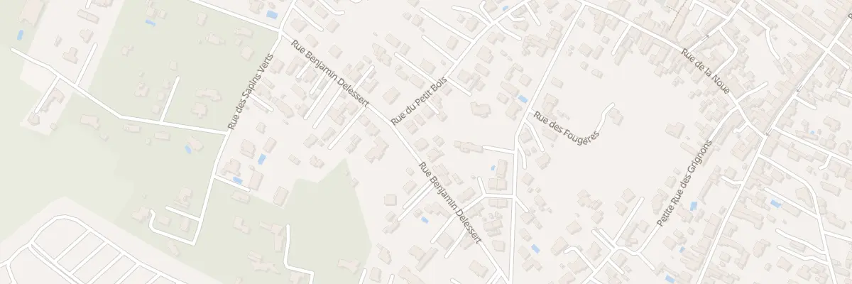 Plan du 22 Rue Benjamin Delessert à La Tremblade