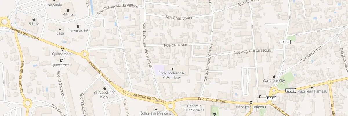 Plan du 6B Rue de la Marne à La Teste-de-Buch