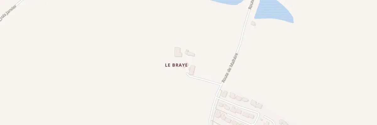 Plan du 11 Le Braye à Laignelet