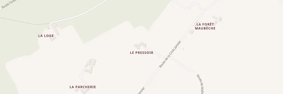 Plan du 11 Le Pressoir à Laignelet