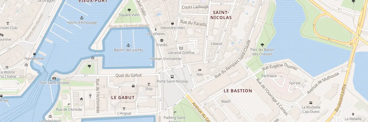 Plan du 67 Rue Saint Nicolas à La Rochelle