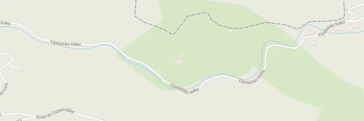Plan du 1115 Ezpelxiloko Bidea à Estérençuby