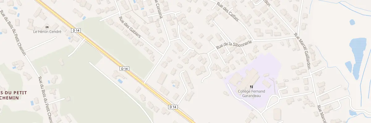 Plan du 6 Rue des Saulniers à La Tremblade